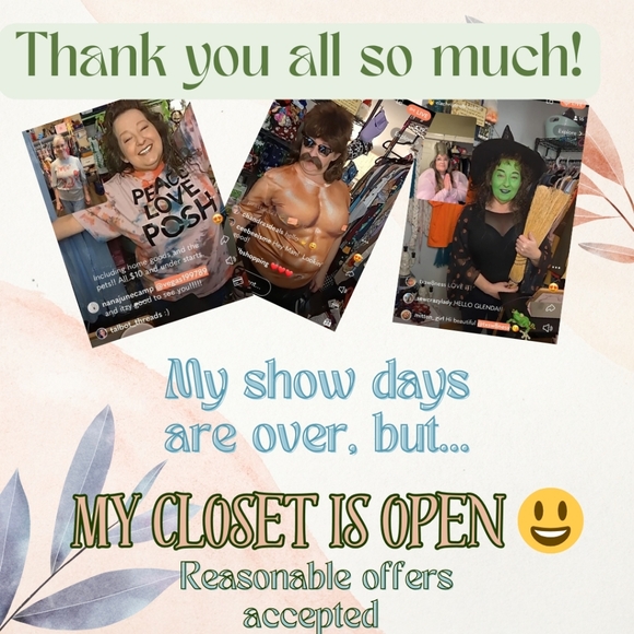 Closet Is Open! Thanks For The Memories! - Picture 1 of 16